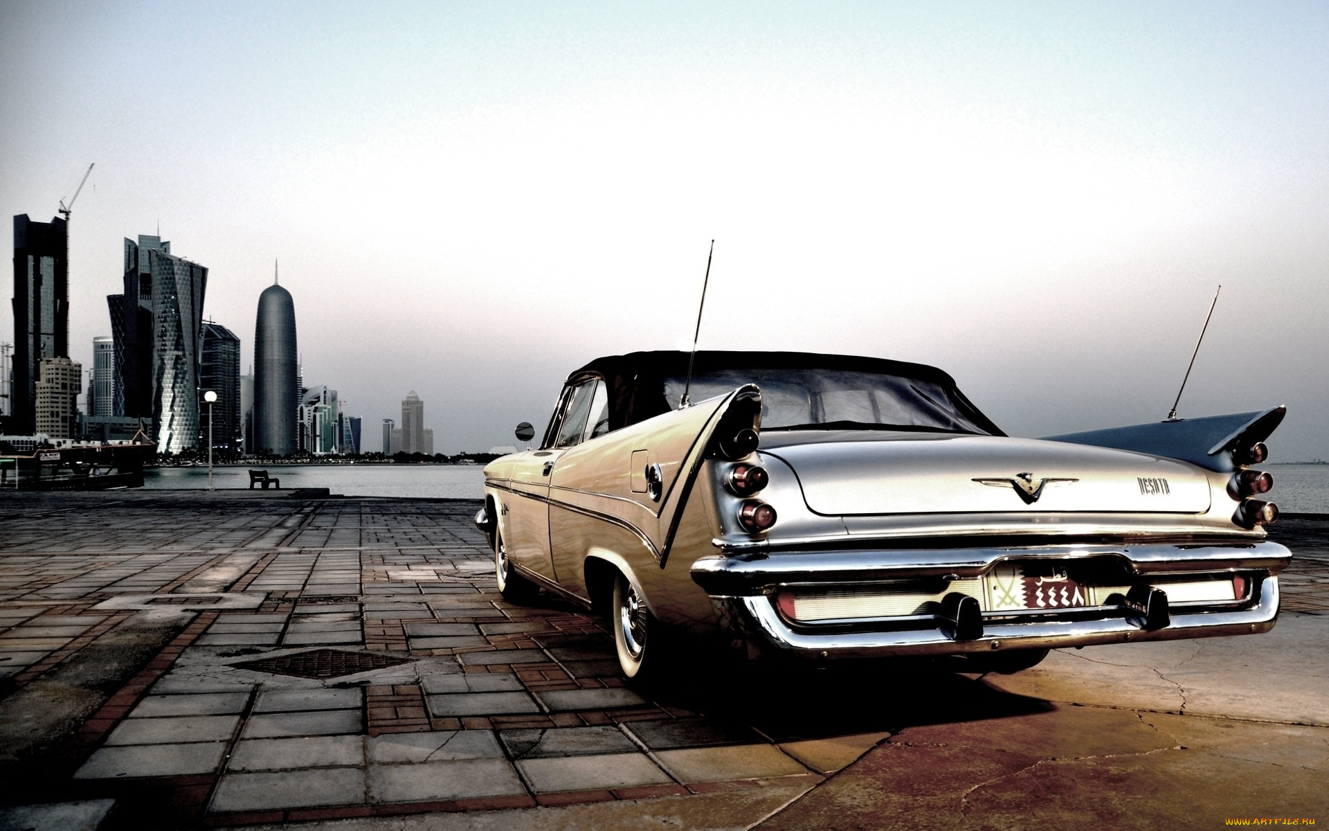 , dodge, royal, lancer, silver, car, vintage